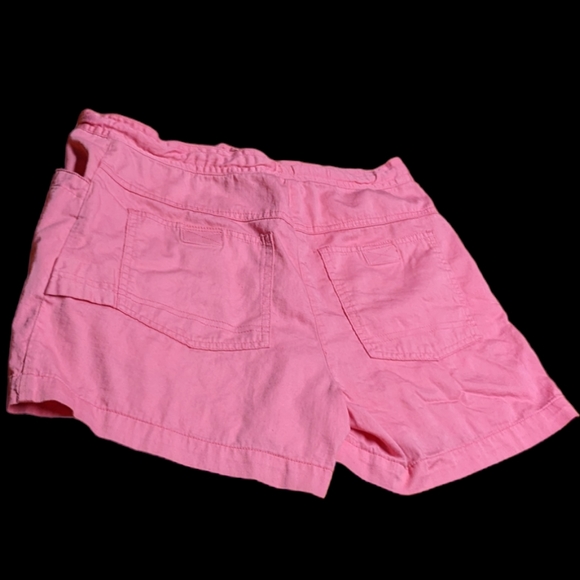 Newport News Jeanology Collection Bright Pink Ladies Size 4 Lightweight Shorts - Picture 4 of 12